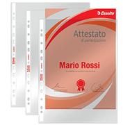 Esselte The Universal Copy Safe Office 22 x 30 cm Buste O Liscia Lucida foratura 509700 (.Conf 50)
