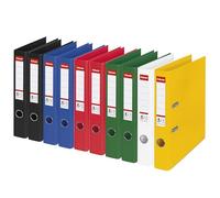 Esselte, Vivida 624162 A4 Lever Arch Files No.1 Assorted 50mm Spine Plastic Pack of 10