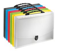 Esselte Vivida Translucent Gusset 624028 Valisettes 6 Assorted