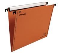 Esselte VMG Suspension Files A4 Pack of 10 V-Shaped Base Orange