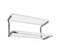 Essem Design Classic 650 hat shelf White/chrome, 2 levels, 50 cm
