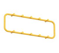 Essem Design - Classic Coat Rack Sun Yellow 120 cm - Sun Yellow
