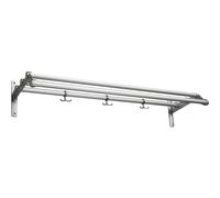 Essem Design - Nostalgi 291 Hat Rack 100 cm, Aluminium / Aluminium - Aluminium