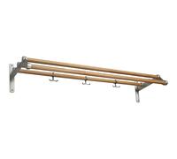 Essem Design - Nostalgi 291 Hat Rack 100 cm, Aluminium / Oak - Oak