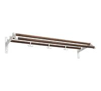 Essem Design - Nostalgi 291 Hat Rack, 100 cm, White / Walnut - Walnut