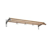 Essem Design Nostalgi 291 hat shelf 100 cm Oak -aluminum