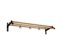 Essem Design Nostalgi 291 hat shelf 100 cm Oak -black