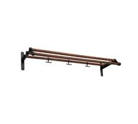 Essem Design Nostalgi 291 hat shelf Walnut, black