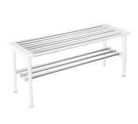 Essem Design - Nostalgi Bench 100 cm, Aluminium / White - White
