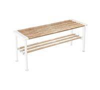 Essem Design Nostalgi bench 100 cm Ash-white