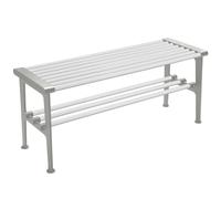 Essem Design - Nostalgi Bench 100 cm, White / Aluminium