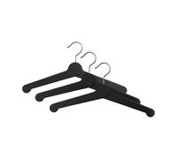 Essem Design Nostalgi clothes hanger 3-pack Black