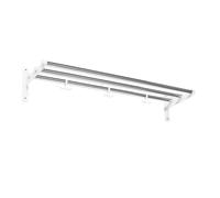 Essem Design Nostalgi hat shelf/ shoe shelf chrome, white
