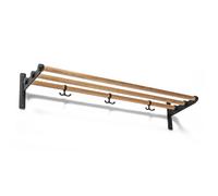 Essem Design Nostalgi hat shelf/ shoe shelf oak, black