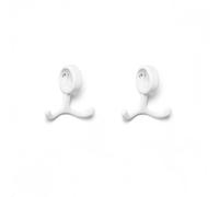 Essem Design - Nostalgi Hook 2 Pcs, White - White