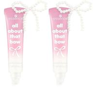 essence all about that bow peptide lipgloss, caring, shimmery (13.5ml) (Pack of 2)