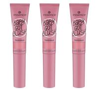 essence BABY GOT BLUSH liquid blush, Rouge, No. 30, Nude, Express Result, Quick-Drying, Natural, Vegan, Oil-Free, Paraben-Free, No Microplastic Particles, Pack of 3 (3 x 10 ml)