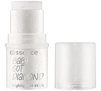 Essence Baby Got Diamond Highlighter Stick, Silver, Shiny, Shiny, Shimmering, Glitter, Vegan, Perfume, No Preservatives, No Parabens, Pack of 1 (5.4 g)