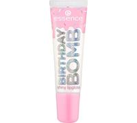 essence BIRTHDAY BOMB shiny lipgloss, natural, shiny, dewy, shimmery (10ml)
