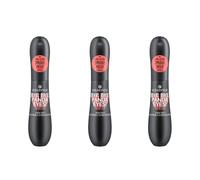 essence BYE BYE PANDA EYES! SMUDGE-PROOF VOLUMIZING AND DEFINING MASCARA, No. 01, Black, long-lasting, vegan, fragrance-free, pack of 3 (3x16ml)