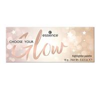 essence cosmetics CHOOSE YOUR Glow Highlighter Palette, Multicoloured, Vegan, Microplastic Particles Free, Nanoparticles Free (18 g)