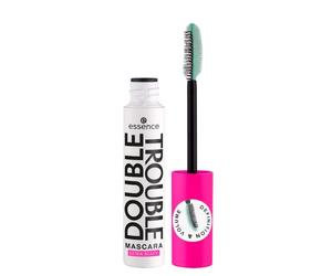 Essence Cosmetics DOUBLE TROUBLE MASCARA EXTRA BLACK, longlasting, volumizing, curling, intensive (12ml)