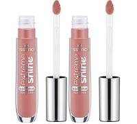 Essence Cosmetics extreme shine volume lipgloss, shiny, dewy, translucent (5ml) (Pack of 2)