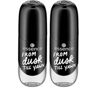 Essence Cosmetics gel nail colour, longlasting, express result, fast drying, shiny, colour intense (8ml) (Pack of 2)