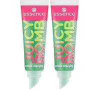 Essence Cosmetics JUICY BOMB shiny lipgloss, shiny, dewy, shimmery (10ml) (Pack of 2)