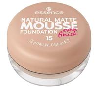 Essence Cosmetics NATURAL MATTE MOUSSE FOUNDATION, mattifying, covering, express result, matte (16g)