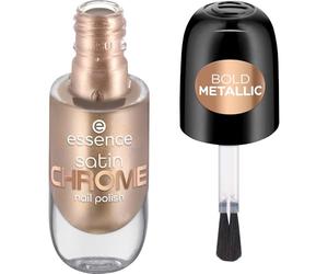 Essence Cosmetics satin CHROME nail polish, covering, express result, highly pigmented, metallic (8ml)