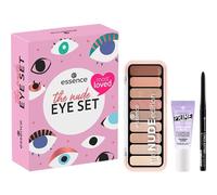 essence cosmetics The Nude Eye Set, Gift Set, Make-Up, Gifts for Women, No Microplastic Particles, No Alcohol, Pack of 1 (3 Pieces)