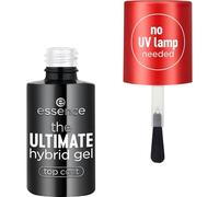Essence Cosmetics The Ultimate Hybrid Gel Top Coat, Top Coat, Transparent, Long-Lasting, Smoothing, No Microplastic Particles, No Preservatives, No Perfume, Pack of 1 (8 ml)