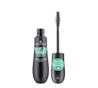 essence What the Fake! Volumising & Lengthening Mascara, With Volumising Fibres, No. 01 Black, Extended, Colour-Intense, No Perfume, Oil-Free, Alcohol-Free (16 ml)