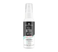 essence cosmetics you better work! fixing spray Waterproof setting mist 50ml
