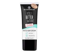 essence cosmetics you better work! tinted day cream bb cream waterproof makeup 30ml (20 medium)