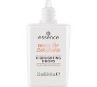 Essence Drop of Sunshine Highlighting Drops, Highlighter, Nude, Moisturising, Nourishing, Natural, Shiny, Vegan, Oil-Free, Perfume, No Alcohol, Pack of 1 (25 ml)