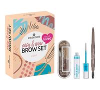 Essence Eyes EyebrowsGift Set WOW What a Brow Pen Waterproof 01 Light Brown 0,20 g. + Lash & Brow Gel Mascara 9 ml + Brow Powder Set 01 Light & Medium 0,23g