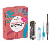 Essence Eyes EyebrowsGift Set WOW What a Brow Pen Waterproof 03 Dark Brown 0,20 g + Lash & Brow Gel Mascara 9 ml + Brow Powder Set 02 Dark & Deep 2,30 g