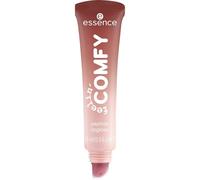 essence feelin' comfy peptide lip gloss, no. 02, red, nourishing, natural, vegan, paraben-free, no microplastic particles, nanoparticles free, 15 ml