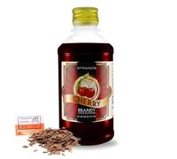 Essence for Vodka 250ml + French Oak Chips 20g - Alcohol-Free Extract, Flavouring for Vodka (Cherry Brandy Style)
