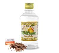 Essence for Vodka 250ml + French Oak Chips 20g - Alcohol-Free Extract, Flavouring for Vodka (Williams Pear Style)
