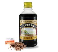 Essence for Vodka 250ml + Oak Chips 20ml - Alcohol Free Extract, Flavouring for Vodka (I Cream)