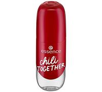 Essence Gel Nail Colour, Gel Polish, No. 16 Chili Together, Red, Express Result, Long-Lasting, Colour-Intense, Gely, Shiny, No Acetone, Vegan, Microplastic Particles Free (8 ml)