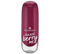 Essence Gel Nail Colour, Gel Polish, No. 20 Please Berry Me, Purple, Express Result, Long-Lasting, Colour-Intense, Gely, Shiny, No Acetone, Vegan, Microplastic Particles Free (8 ml)