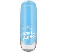 Essence Gel Nail Colour, Gel Polish, No. 42 Swirl Pool, Blue, Express Result, Long-Lasting, Colour-Intense, Gely, Shiny, No Acetone, Vegan, Microplastic Particles Free (8 ml)