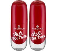 essence gel nail colour, longlasting, express result, fast drying, shiny, colour intense (8ml) (Pack of 2)