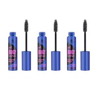essence Get BIG! lashes Volume Boost Waterproof Mascara Mascara Waterproof Smudge-proof Black Extendible Volumising Waterproof No Perfume No Alcohol Pack of 3 x 12 ml
