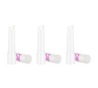 essence JUICY BOMB glossy butter balm, lip balm, 06, transparent, natural, shiny, radiantly fresh, no parabens, no microplastic particles, nanoparticle-free, pack of 3 (3x2.5g)