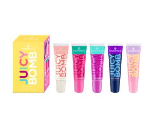 Essence Juicy Bomb Shiny Lipgloss Set 03 The Juicy Side Of Life 5 pcs